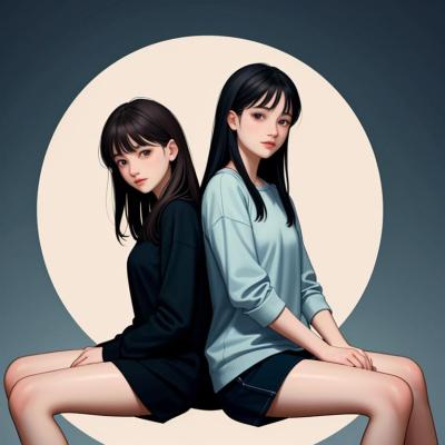 Chat with Amy and Ellie, the OC character AI chatbot