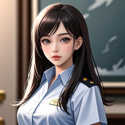 Chat with FBI Agent Girlfriend, the Anime character AI chatbot