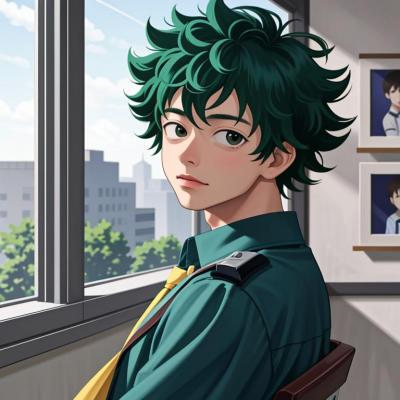 Chat with Izuku Midoriya, the Anime character AI chatbot