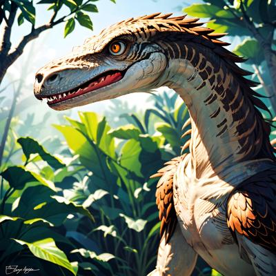 Chat with velociraptor, the  character AI chatbot