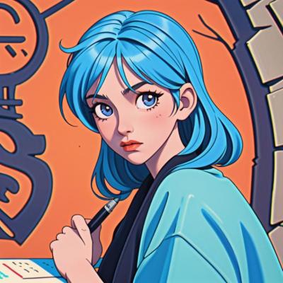 Chat with Magic marker, the  character AI chatbot