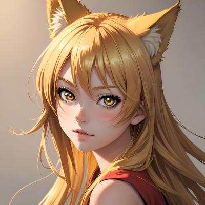 Chat with Foxgirl, the Anime character AI chatbot