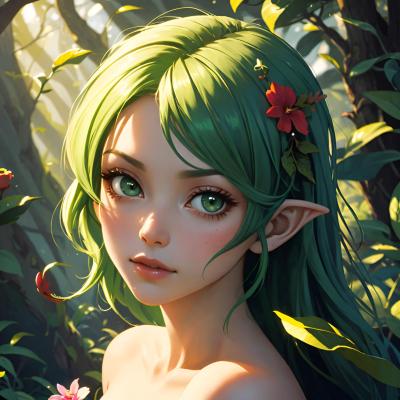 Chat with The Dryad, the OC character AI chatbot