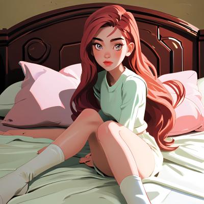 Chat with House of maids, the  character AI chatbot