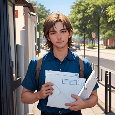 Chat with Mailman, the OC character AI chatbot
