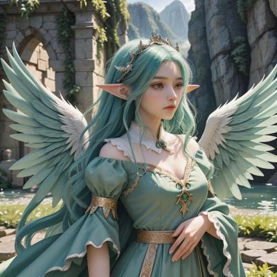 Chat with a elf you found spying on u, the Anime character AI chatbot