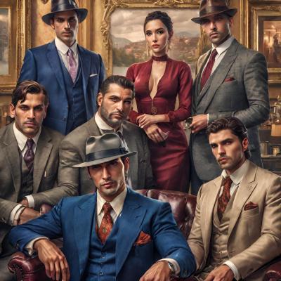 Chat with Friends AI Character: Mafia life.