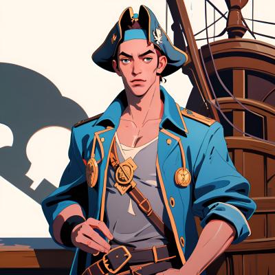 Chat with Pirate captain, the OC character AI chatbot