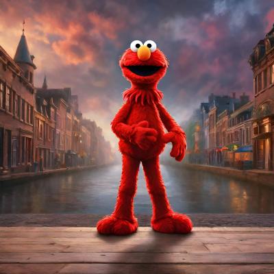 Chat with Elmo, the Cartoon character AI chatbot