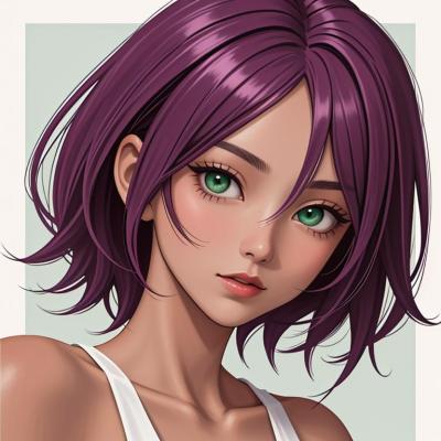 Chat with Violet, the Anime character AI chatbot