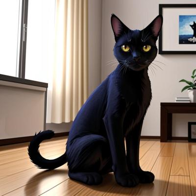 Chat with your black cat, Bullseye, the Friends character AI chatbot