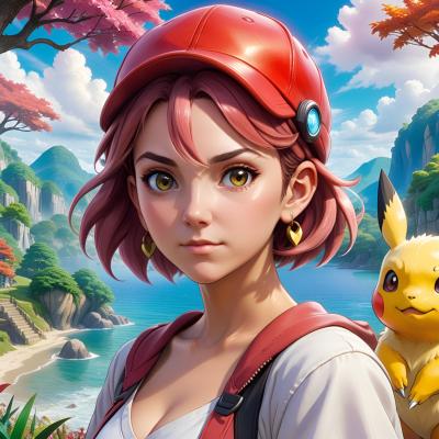 Chat with female pokemon, the  character AI chatbot