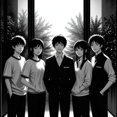 Chat with Friend group, the Anime character AI chatbot