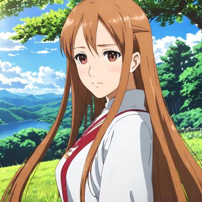 Chat with Asuna yukki, the Anime character AI chatbot