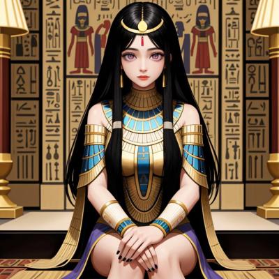 Chat with Regina/Egyptian queen, the OC character AI chatbot