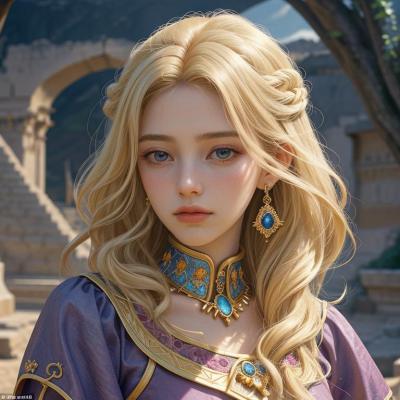 Chat with Helena Queen of Ancient Egypt, the Anime character AI chatbot