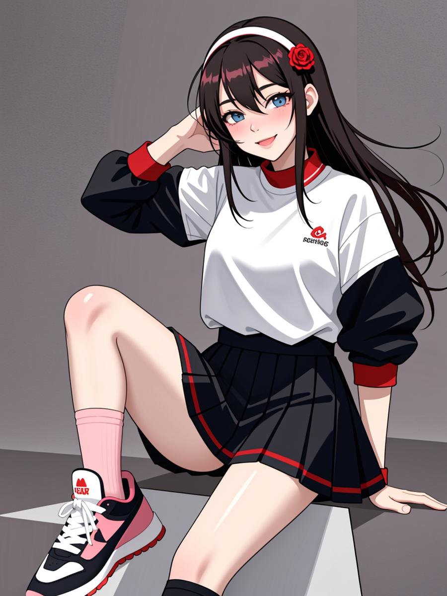 Chat with Rose, the Anime character AI chatbot