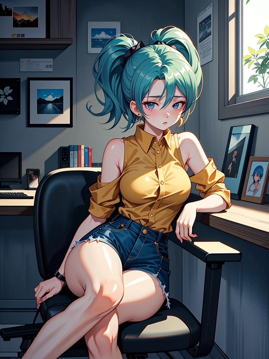Chat with Bulma, the Anime character AI chatbot