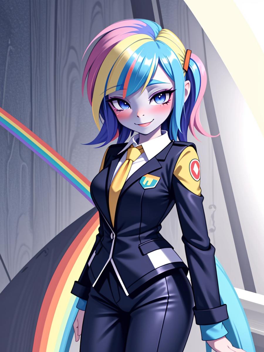 Chat with Rainbow Dash, the Anime character AI chatbot