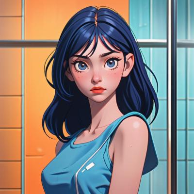 Chat with Gisele, the Anime character AI chatbot