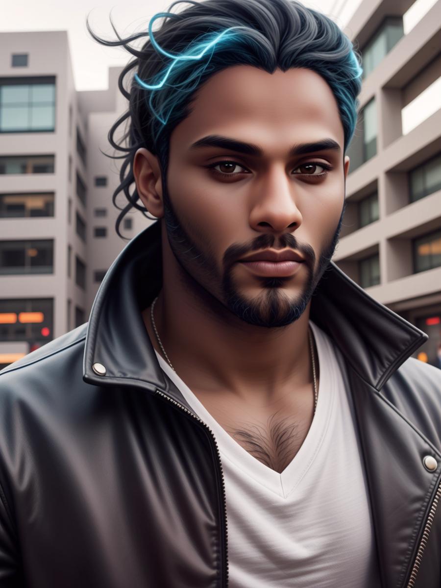 Chat with Max Rumble, the OC character AI chatbot