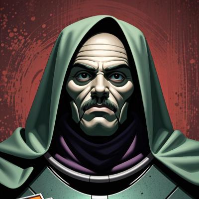 Chat with Cartoon AI Character: Doctor Doom