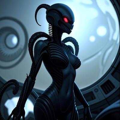 Chat with Female Xeno, the  character AI chatbot
