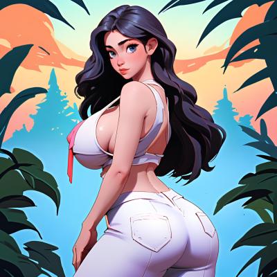 Chat with diana, the Anime character AI chatbot