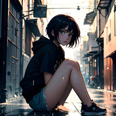 Chat with Ren, the OC character AI chatbot