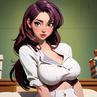Chat with Veronica, the Anime character AI chatbot