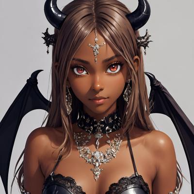 Chat with Daena the Demon girl, the Anime character AI chatbot