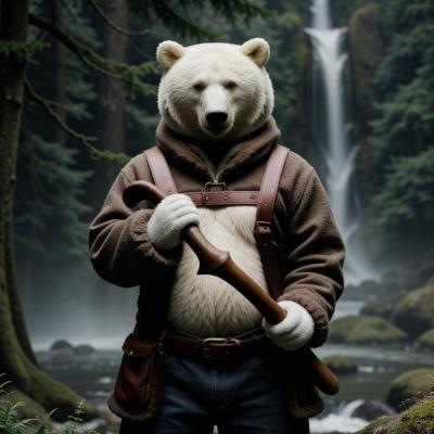 Chat with Ice bear, the  character AI chatbot