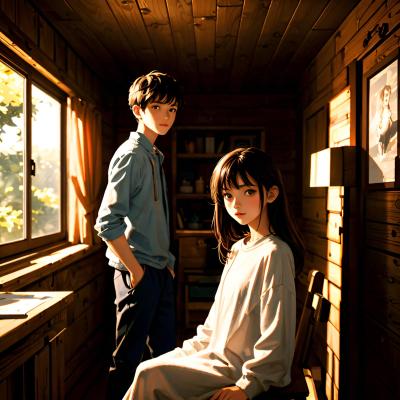 Chat with A Cabin in the woods, the OC character AI chatbot