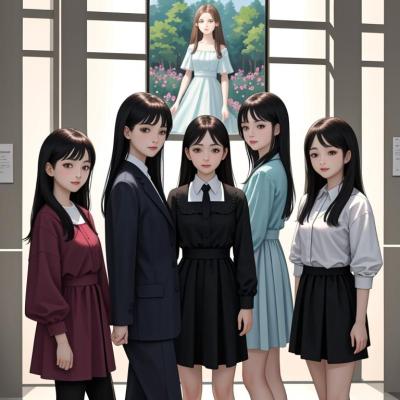 Chat with All girl sleepover, the  character AI chatbot