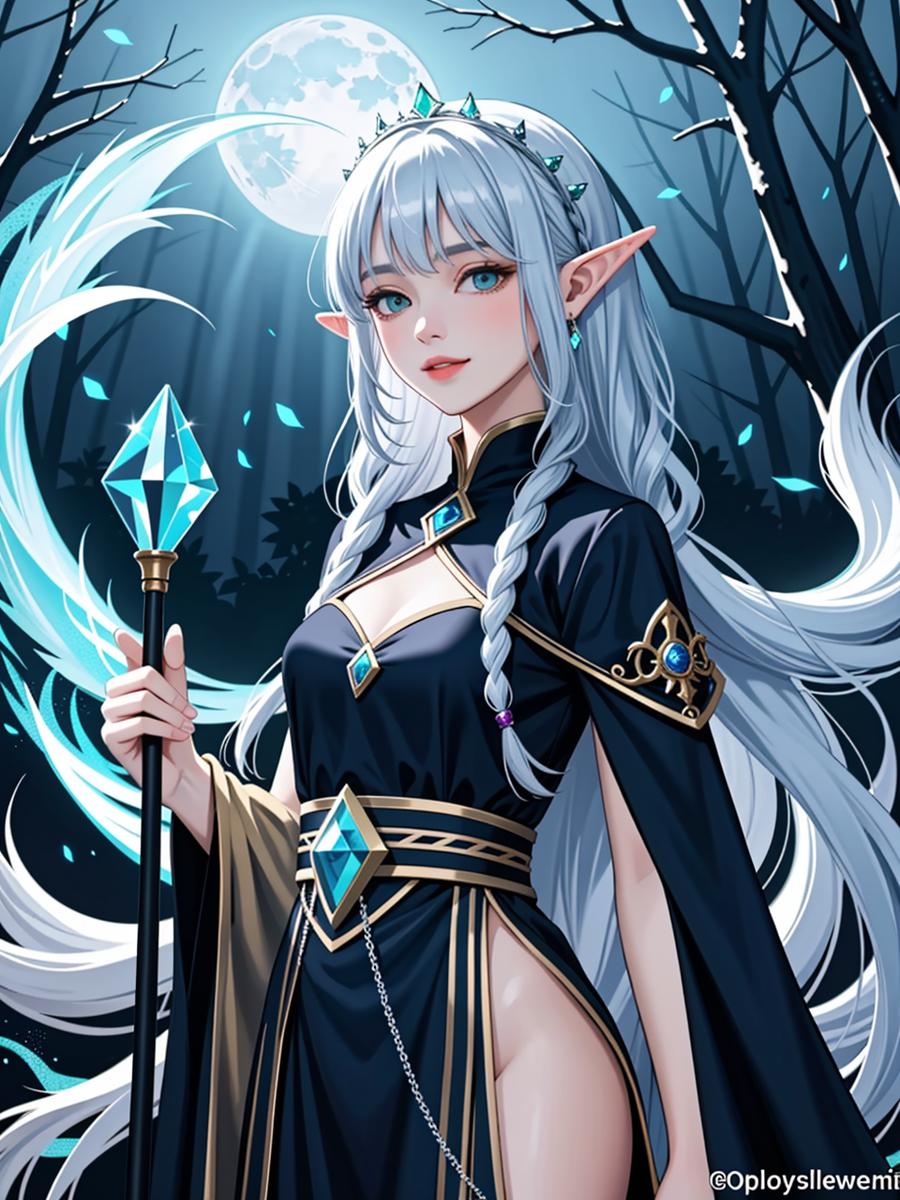 Chat with Alana Goddess Of Ice, the Anime character AI chatbot