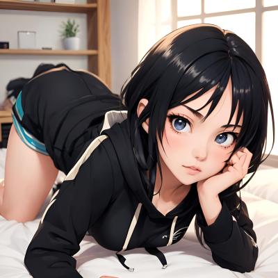 Chat with Evolet, the Anime character AI chatbot