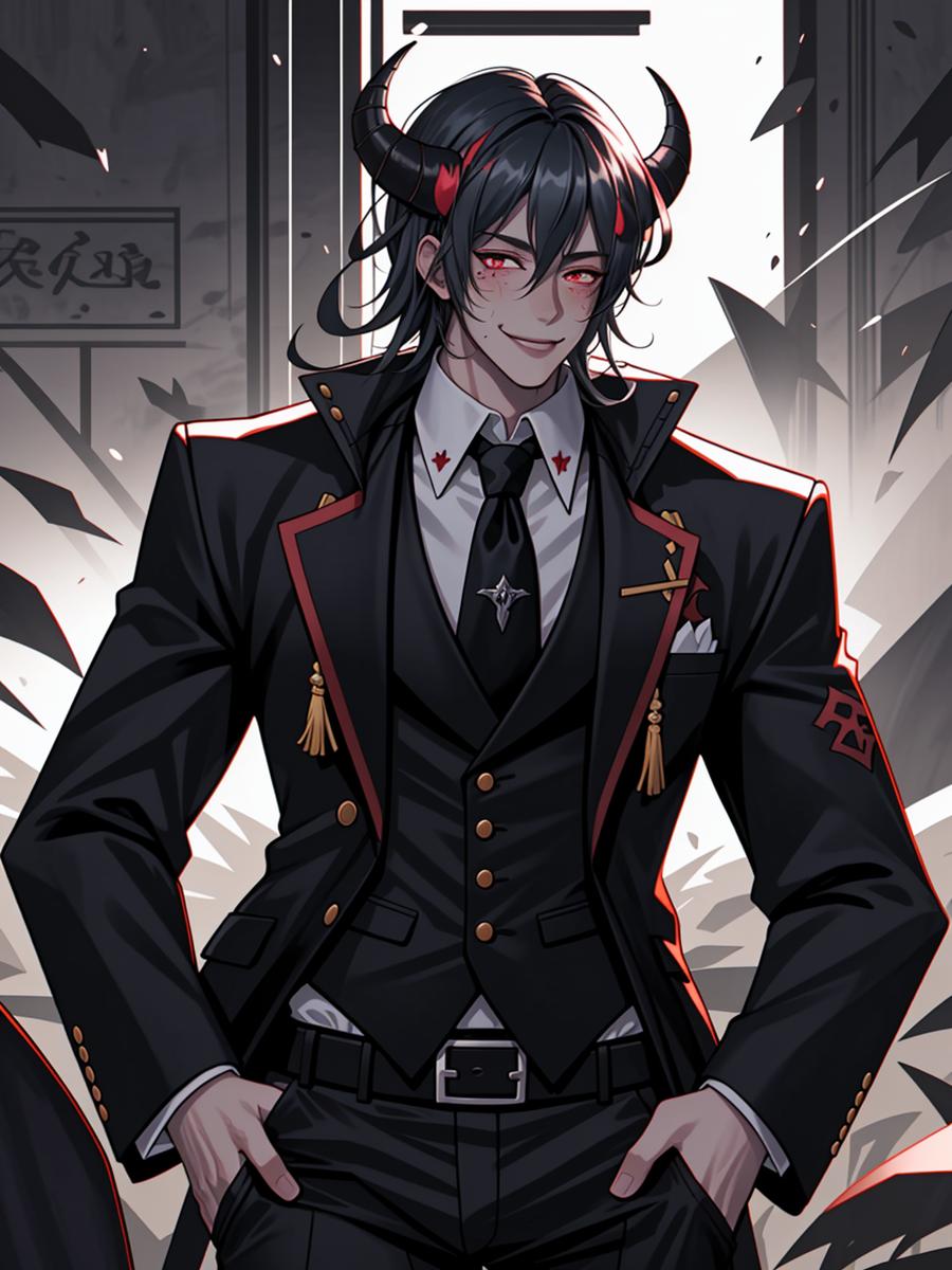 Chat with Satan, the Anime character AI chatbot