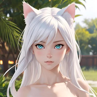 Chat with !cat girl! hannah, the OC character AI chatbot