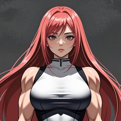 Chat with Muscular girl, the Anime character AI chatbot