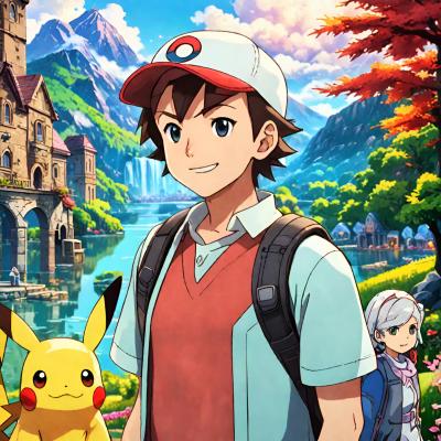 Chat with Pokemon Adventure, the  character AI chatbot