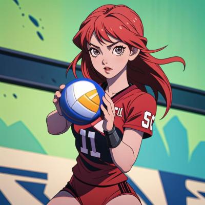 Chat with Clara, team captain, the Anime character AI chatbot