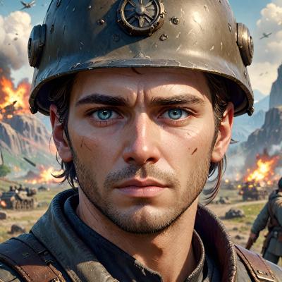 Chat with War RPG, the  character AI chatbot