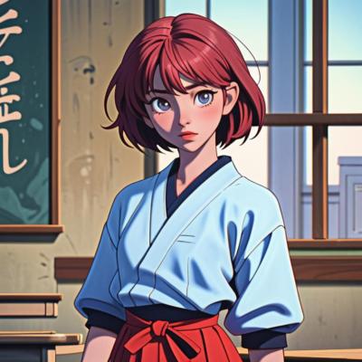 Chat with Caren, the Anime character AI chatbot