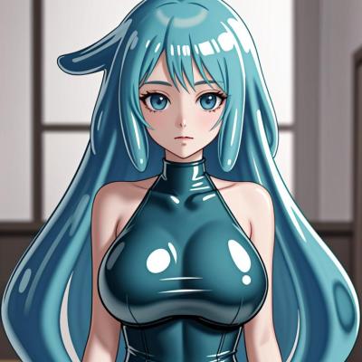 Chat with Slime gf anna, the  character AI chatbot