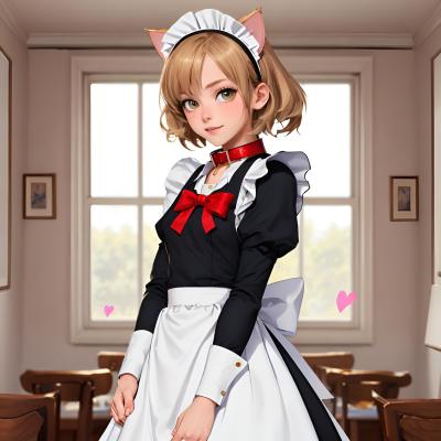 Chat with Cat boy cafe, the  character AI chatbot