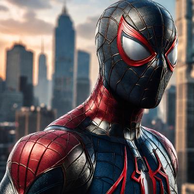 Chat with miles morales, the Romance character AI chatbot