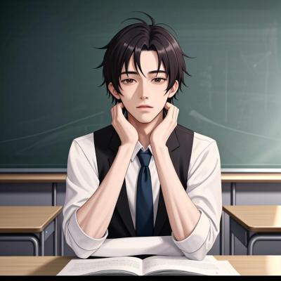Chat with Teacher Allen, the Anime character AI chatbot