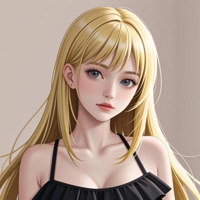 Chat with Very touchy girlfriend, the OC character AI chatbot