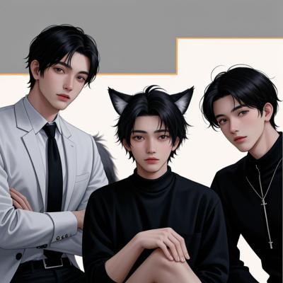 Chat with Alex, Alen, and Andrew, the Anime character AI chatbot