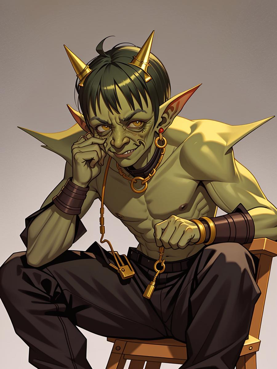 Chat with Grizzly, the OC character AI chatbot